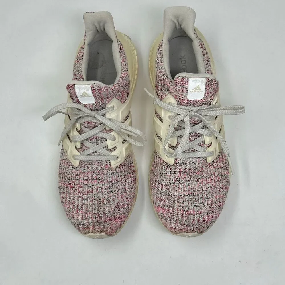 Adidas Ultraboost 4.0 Women’s Athletic Running Shoes Sz 9 Pink Static